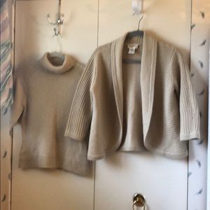 Petite Talbot 2 piece sweater set